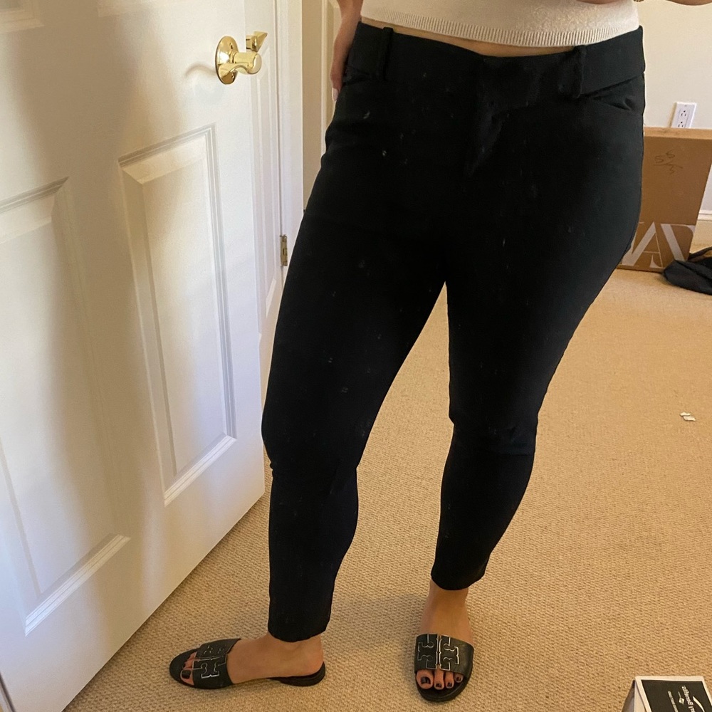 Loft Skinny (Marisa) Black Pants